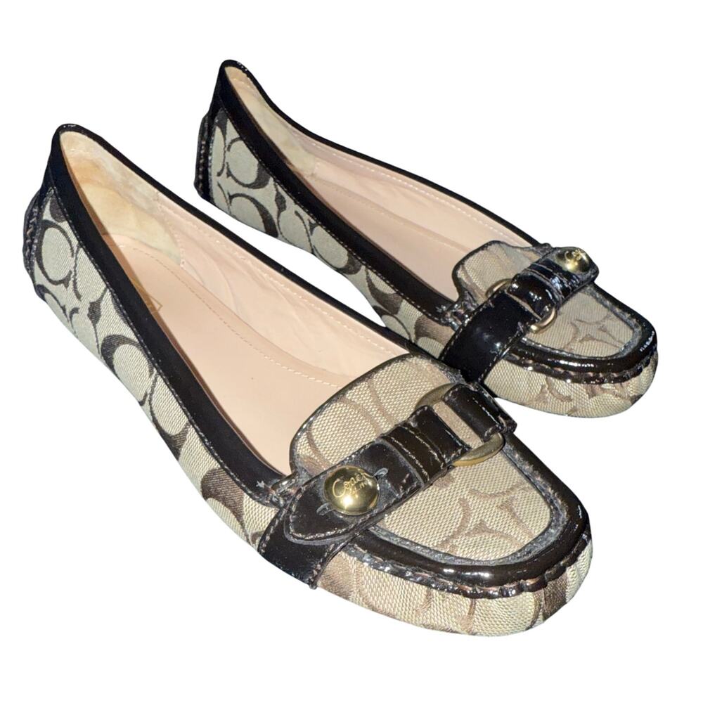 Coach Hellen Buckle Casual Flats - size 7.5 - Picture 2 of 10